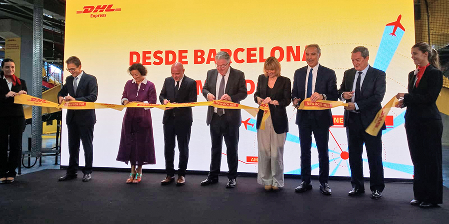 Inauguración DHL Express Aeropuerto de Barcelona