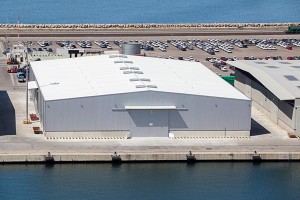 Nuevo almacén de Euroports en el puerto de Tarragona