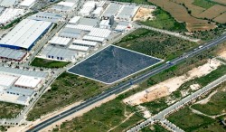 Parcela donde se instalará.