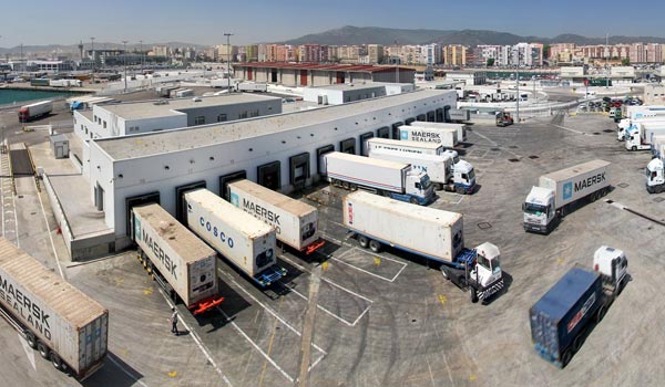 Instalaciones del PIF del puerto de Algeciras.