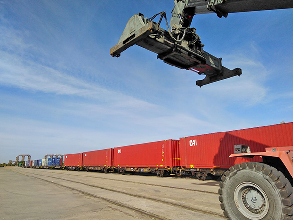 Imagen de la terminal intemodal de Mérida. Foto: Renfe. 