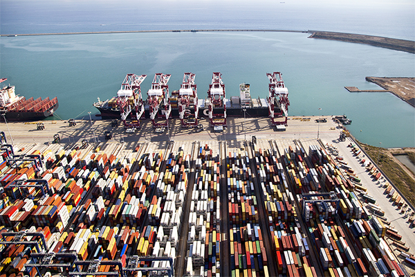 fotografia aeria barcelona infraestructures port DE BARCELONA