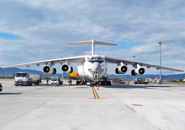 DHL sostiene el tráfico de carga aérea en Vitoria