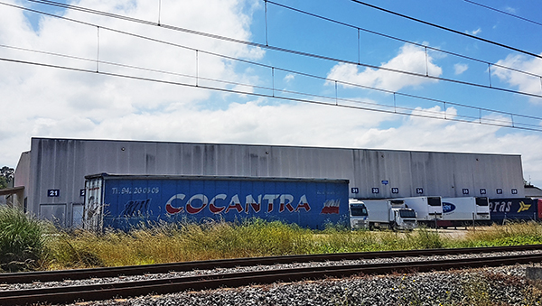 Instalaciones de Logística Cocantra en Polanco (Cantabria).