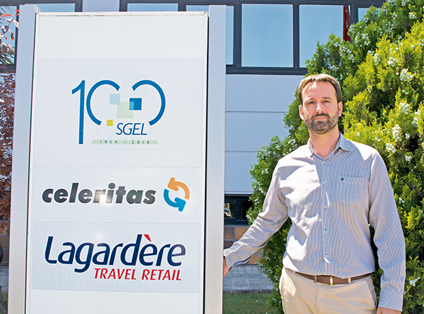 Oriol López, director comercial de Celeritas, en la sede de la firma en Alcobendas (Madrid).