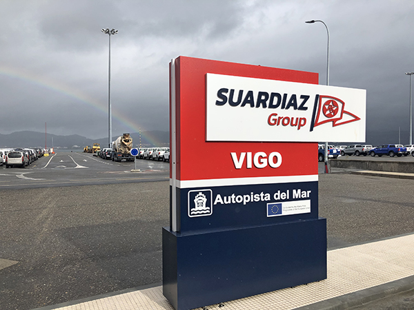 La conexión entre Vigo y Nantes de la autopista del mar recupera el ritmo anterior al Covid-19.