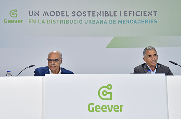 Salvador Alemany y Pere Roca en la presentación.