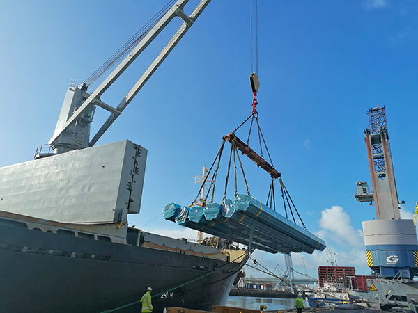 Operativa de Conceptum Logistics en el puerto luso de Leixoes.