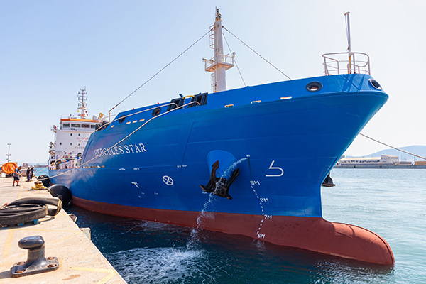 Imagen del nuevo buque "Hercules Star" de Peninsula.