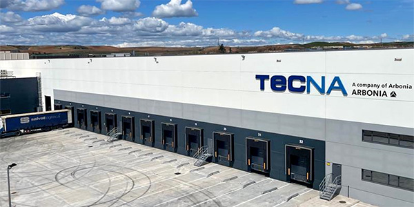 Nuevo centro logístico de Tecna en Daganzo de Arriba (Madrid). 