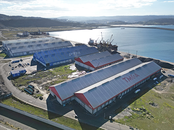 Imagen de la dársena exterior del puerto de A Coruña.