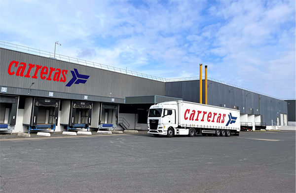 Carreras dispone ya en Francia de media docena de naves logísticas, que suman más de 80.000 metros cuadrados de capacidad de almacenaje. 