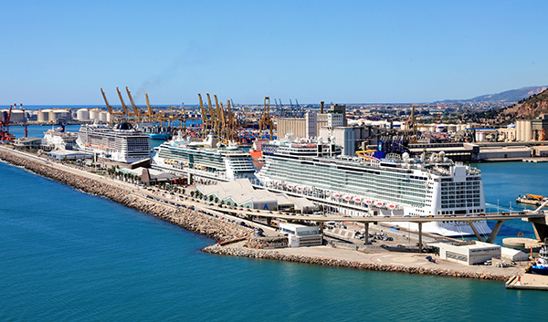 El muelle Adosado concentrará toda la actividad de cruceros.