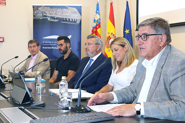 Adolfo Romero, Víctor González, Carlos Prades, Lorena Ballester y Néstor Martínez.