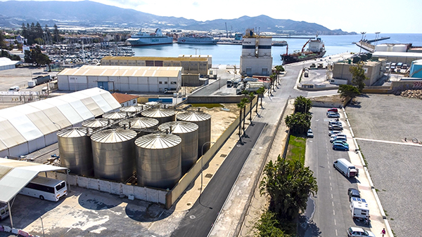 Imagen de las instalaciones de Terminal Portuaria Logística Motrileña.