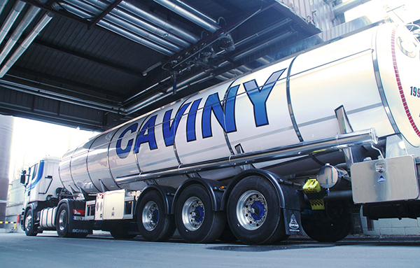 Caviny, compañía de transporte fundada en 1970, tiene su sede en Granollers (Barcelona). 