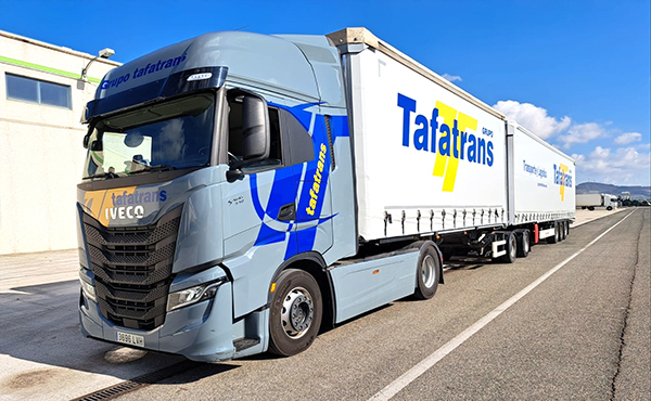 Imagen del megacamión de Tafatrans incorporado este año.