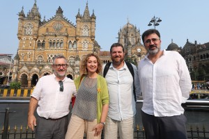 Delegación en Mumbai de las Autoridades Portuarias de Barcelona y Tarragona, con la Generalitat de Catalunya.