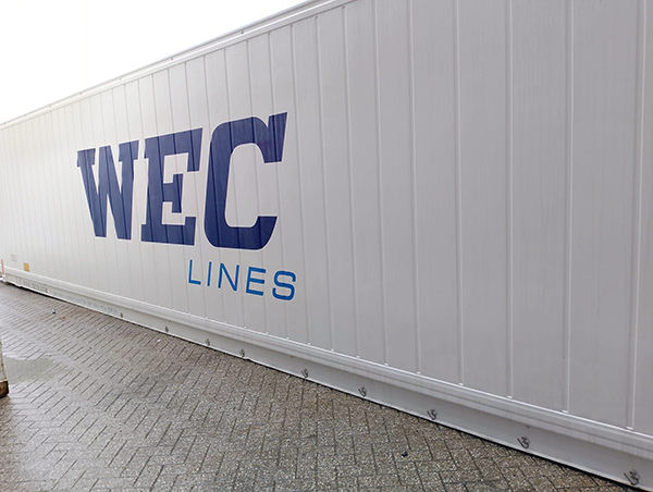 Uno de los nuevos equipos de frío de WEC Lines.
