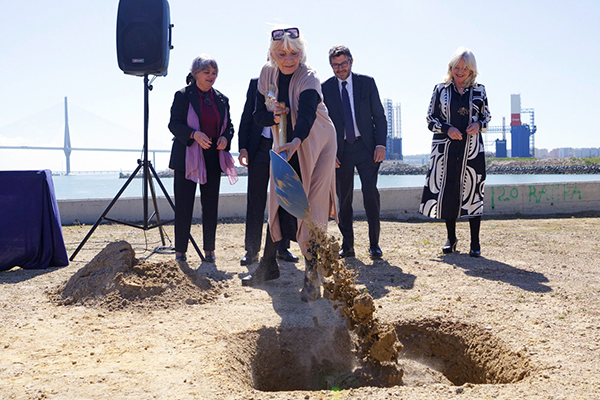 Acto de arranque de las obras de la segunda fase de la terminal de Cádiz.