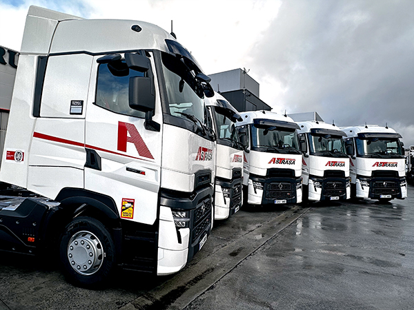 Astrasa ha adquirido 35 camiones a Renault Trucks conforme a sus planes de 