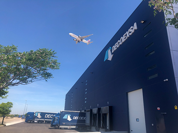 Imagen de las instalaciones de Decoexsa en Zaragoza.