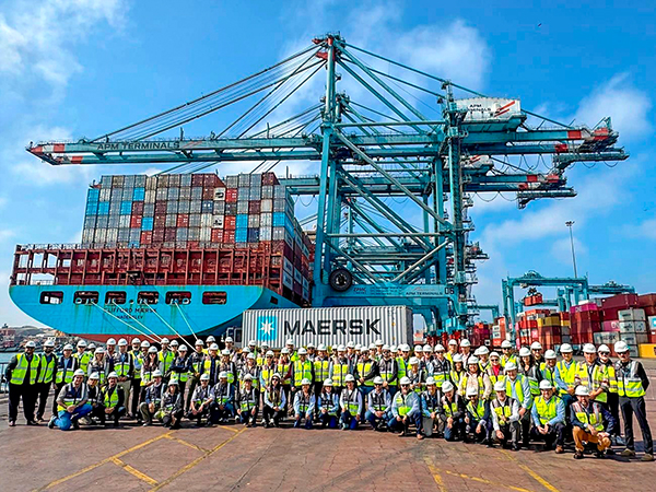 El inicio del evento AAPA Latam Perú 2025 incluyó visitas a las instalaciones de APM Terminals y DP World en el puerto de Callao.
