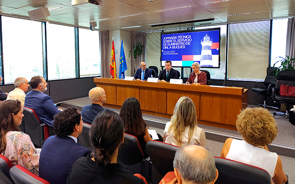 Imagen de la Jornada en Puertos del Estado.