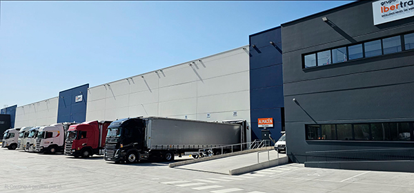 La plataforma logística de Ibertransit ha doblado capacidad. 