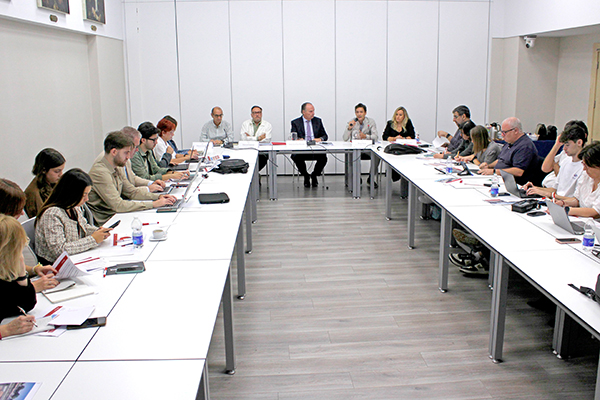 Presentación del informe de la Cámara de Comercio de Valencia.