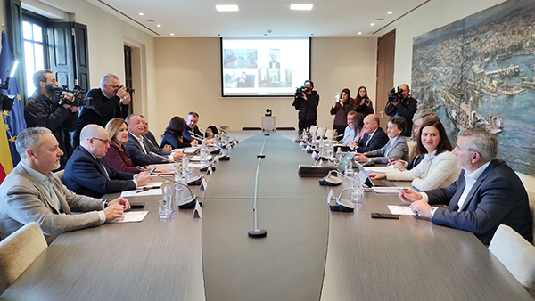 Imagen del consejo de administración del Puerto de Valencia.