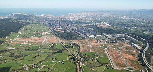 Imagen aérea de Zalia.