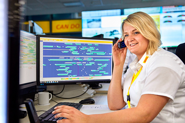 La gestión logística de DHL Supply Chain para Airbus se inició en 2008.