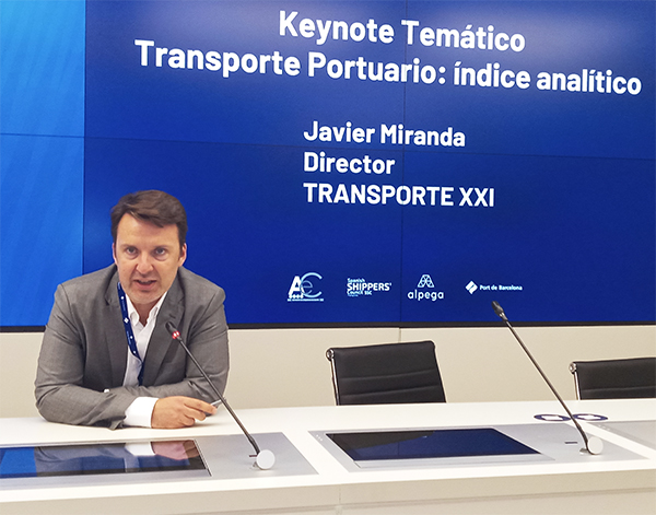 Javier Miranda, director general de Transporte XXI.