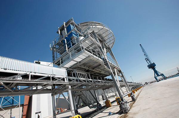 Noatum movió 1,35 millones de toneladas de graneles a través del enclave en 2025.