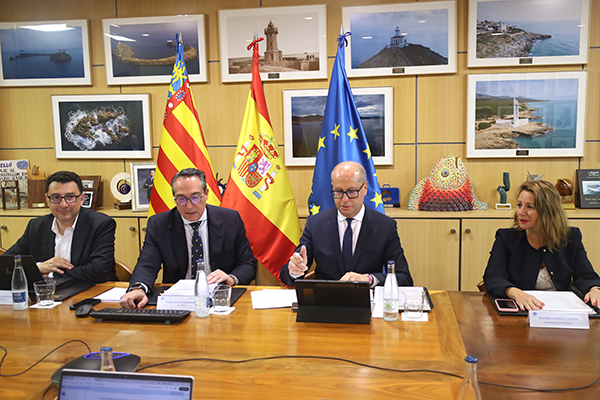 La diversificación en la logística eólica es una de las apuestas de la dirección del Puerto de Castellón.