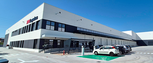 Vista de las nuevas instalaciones de XPO Logistics en el polígono vitoriano de Júndiz.