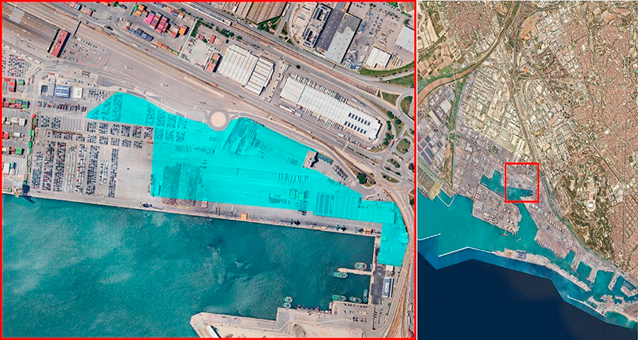 erminal multipropósito muelle princep d'Espannya